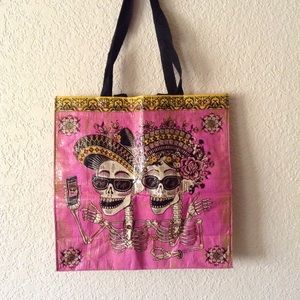 Blue Q Day of the Dead Tote